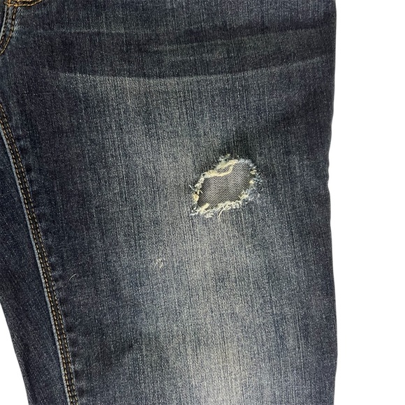 HUDSON Krista Low-Rise Super Skinny Blue Jean Denim Dark Wash Size 26 - Picture 7 of 9